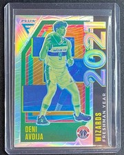 Deni Avdija 2020-21 Panini Flux Freshman Year Silver Prizm #6 Washington Wizards