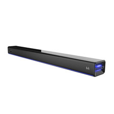 Supersonic 31.5-Inch 60W Bluetooth Soundbar with Ambient Lighting, Aux and USB