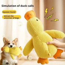 Stomping Duck Dog Toy Bite Resistant Plush Ch...