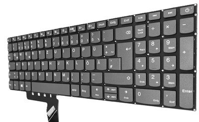 DE-Tastatur Keyboard Schwarz komp. für LENOVO IdeaPad 520-15IKB (81BF00BAGE)