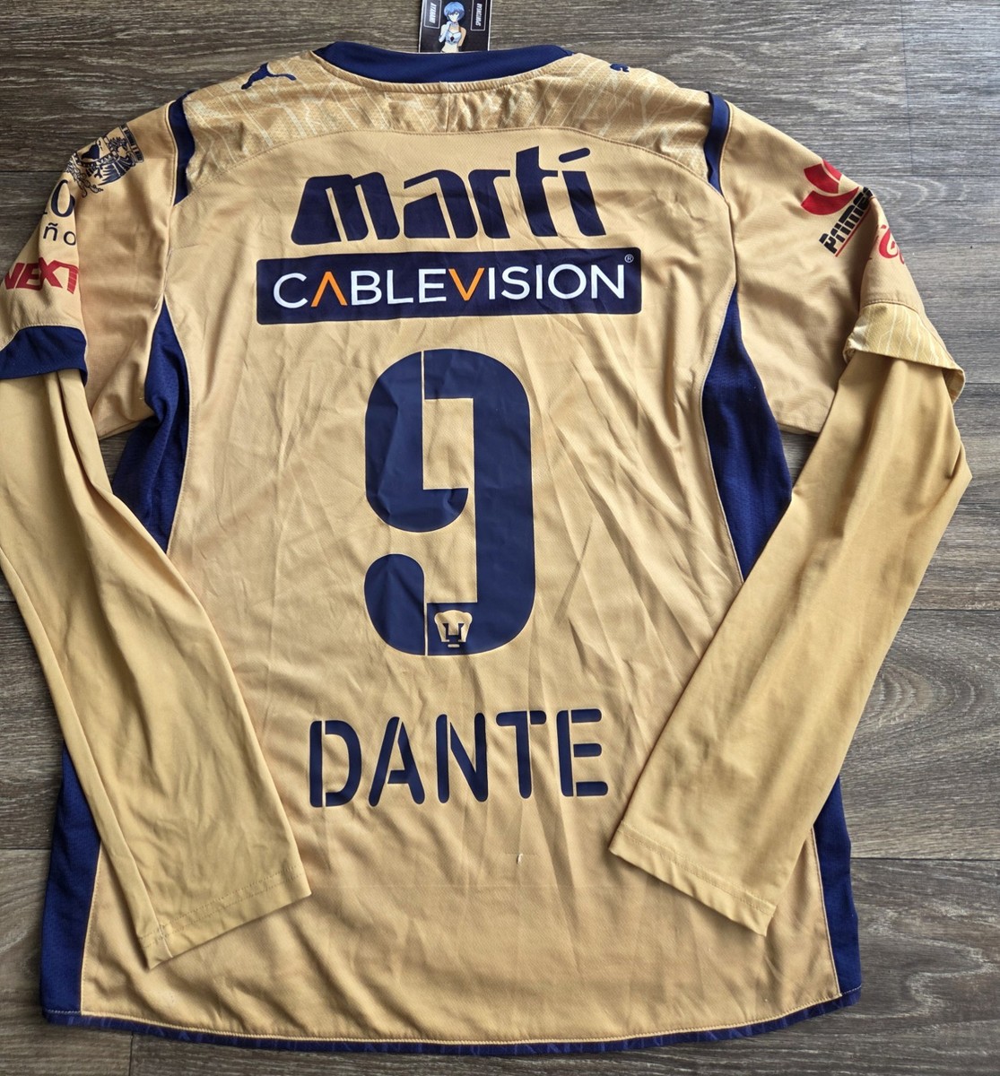 Puma Pumas UNAM 2009/2010 Third Dante Lopez LS Futbol Soccer
