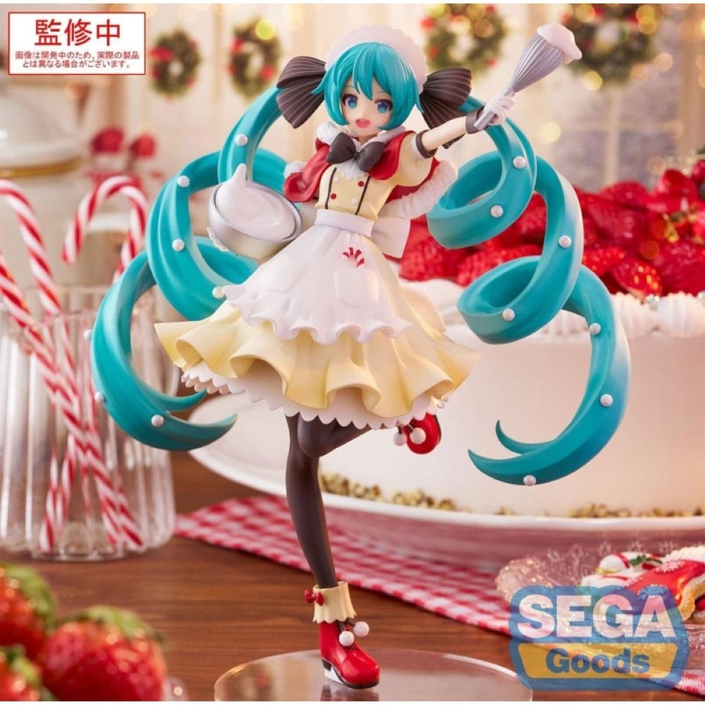 Figurine Hatsune Miku Christmas 2025 Sega statuette manga japon neuve en vitrine