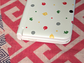 Nintendo 3DS XL Animal Crossing US Console Charger Stylus SD Happy Home Designer