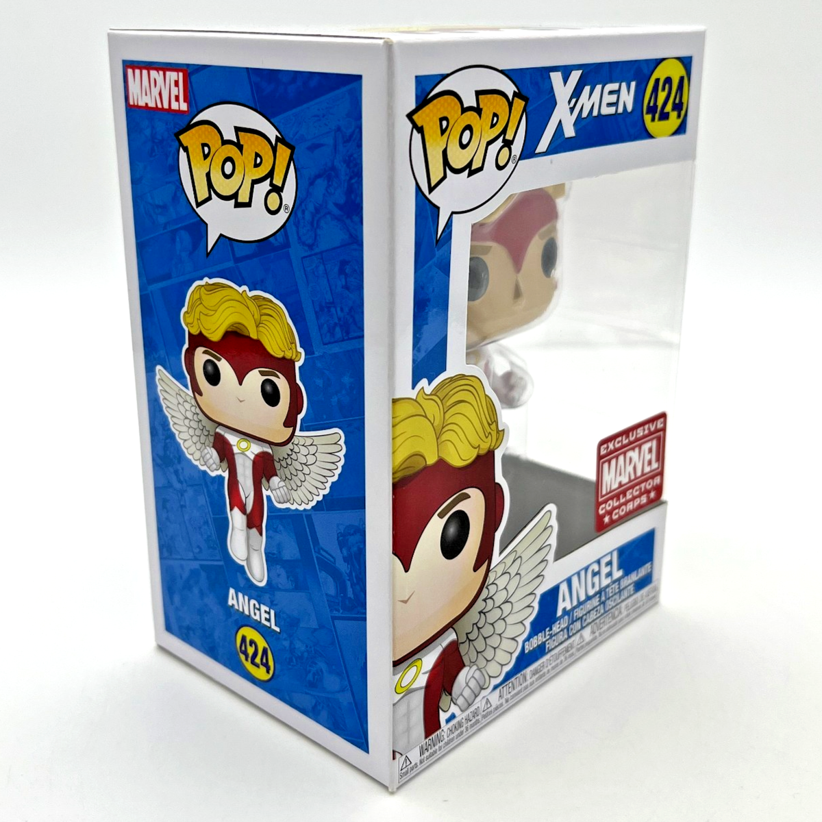 Funko POP! X-Men ANGEL #424 Marvel Collector Corps Exclusive with