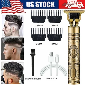 Clippers professionnel Trimmer coupe barbe sans fil Barber Rasoir Machine