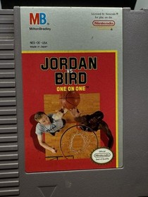 Jordan Vs Bird 1989 NES Game (Michael Jordan, Larry Bird) 