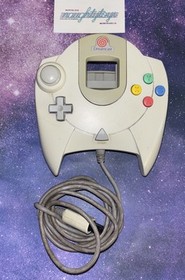 Sega Dreamcast Official White Gray Controller HKT-7700 OEM - Tested Working