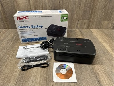 APC Power Saving Battery Backup - Back-UPS 600 - Surge Protection