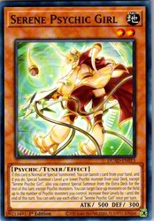 Serene Psychic Girl DUAD-EN013 Duelist's Advance 1st Edition Common