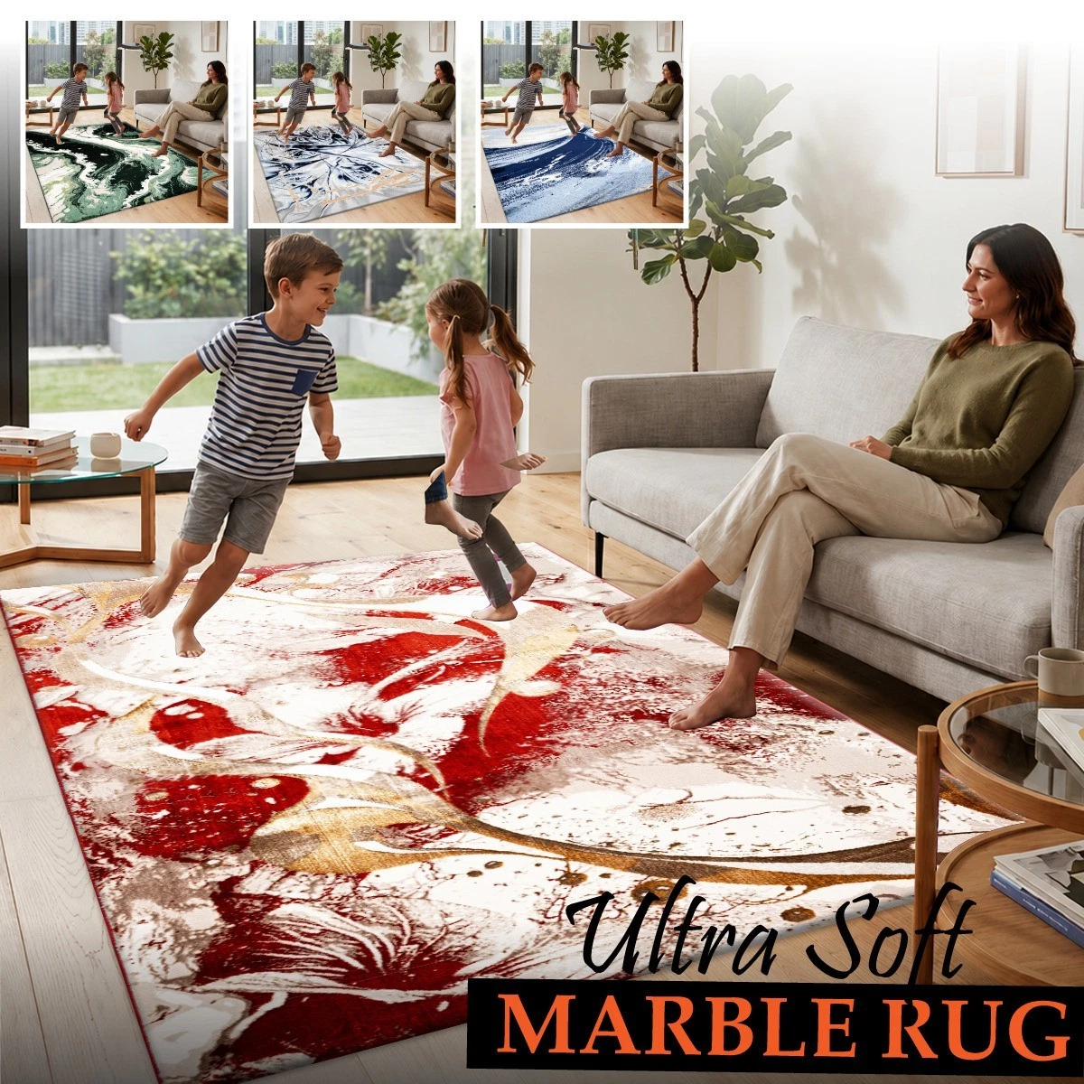 Non Slip Large Area Rugs Living Room Bedroom Carpet Hallway Kitchen Floor Mats
Opens in a new window