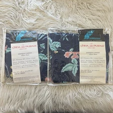 Vintage New Fieldcrest Pillow Shams Set Of 2 China Passage Empress Garden Floral
