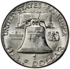 1963-P PCGS MS65 Franklin Half w/ Dazzling PQ Surfaces - From Original Mint Set