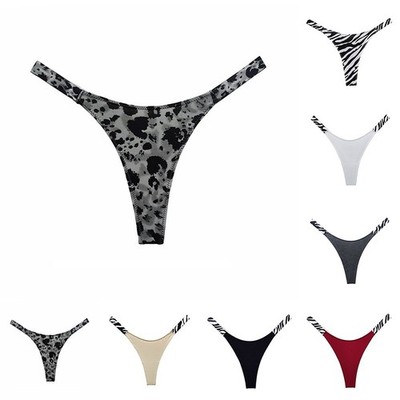 Damen Sexy T Back Höschen G String Tangas Dessous Unterteil Unterwäsche