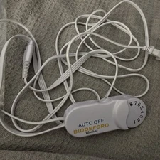 Genuine OEM BIDDEFORD TC13BA Electric Blanket Dual Controller 130 Watts 4 PRONG