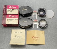 Kalimar Kaligar Wide Angle And Telephoto Lens For Polaroid Colorpack II K-176/77