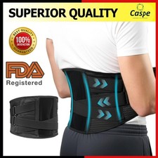 Adjustable Lumbar Waist Support Brace Belt Lower Back Pain Relief for Men Women
