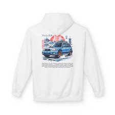 2004 Subaru Forester STI Hoodie - Motorsport Hooded Sweater Gift