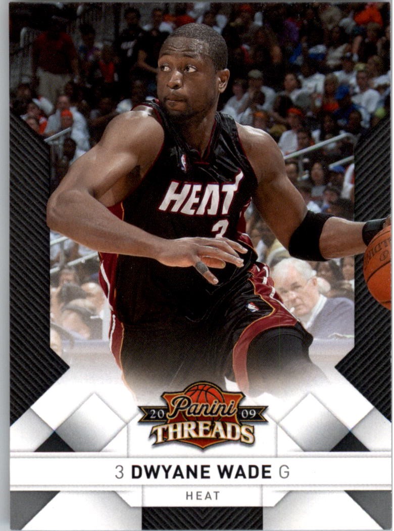 2009-10 Panini Threads #2 Dwyane Wade - BSK