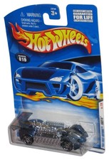 Hot Wheels 2001 First Editions Krazy 8s (2001) Silver & Blue Die-Cast Toy Car #0