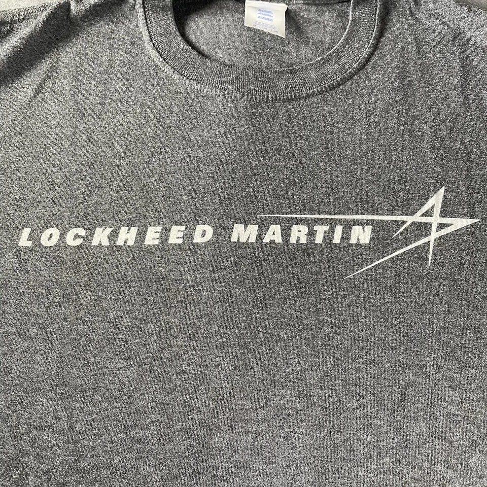 Lockheed Martin Shirt Mens Medium Skunk World Aircraft UAV RADAR Tee - Image 2 of 4