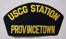 USCG CAP/JACKET PATCH - U. S. COAST GUARD STATION PROVINCETOWN:FL13-1