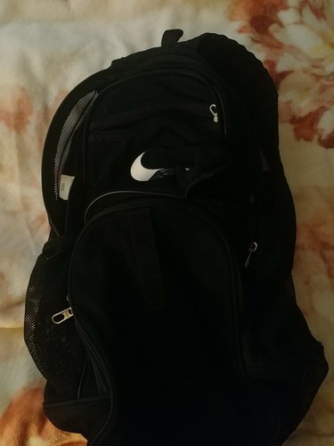 black nike mesh bookbag