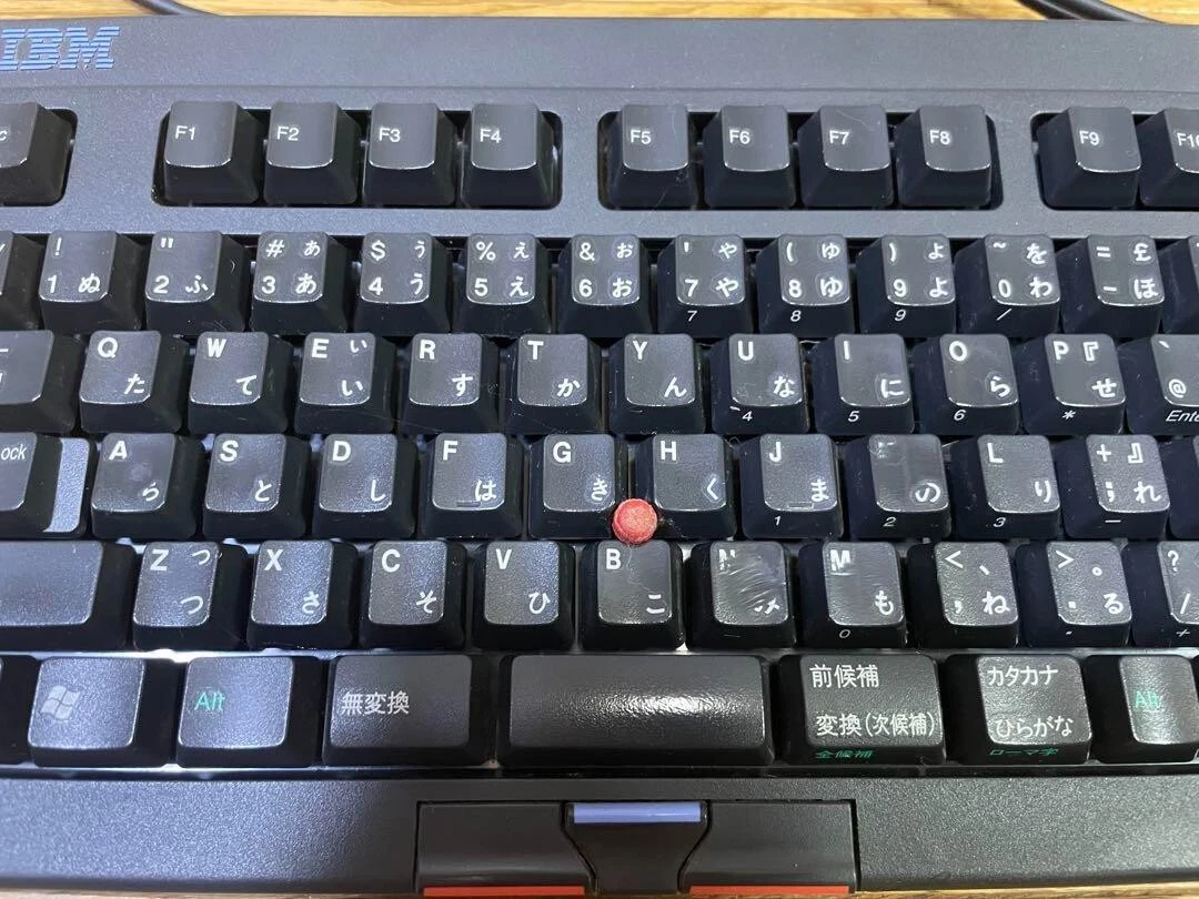 IBM Space Saver Keyboard II RT3200キーボード IBM Space Saver II RT3200 PS/2 Keyboard with TrackPoint (JIS