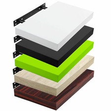 Wandboard Brett Wandregal Regal B&uuml;cheregal H&auml;ngeregal Holz Farbwahl e#296