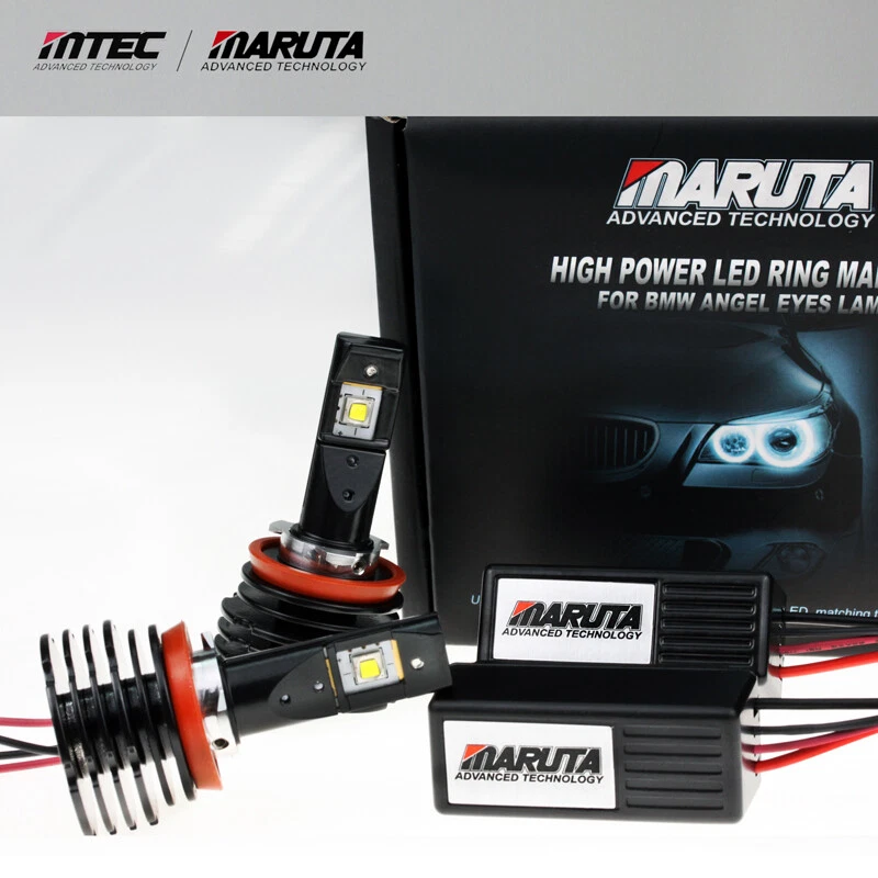 MTEC H8 V4 LED Angel Eye Halo Ring Bulbs for BMW E90 E91 328i 335i 09-11 - Image 4 of 4