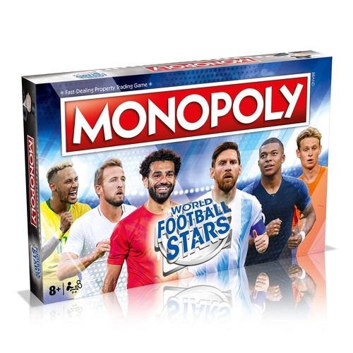 Winning Moves Football Stars Monopoly Board Game, Play with Cristiano Ronaldo...