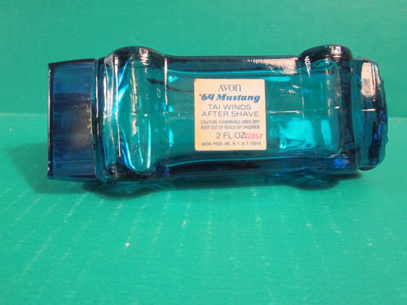 Vintage Avon '64 Mustang Glass Car Decanter Bottle With No Box eBay