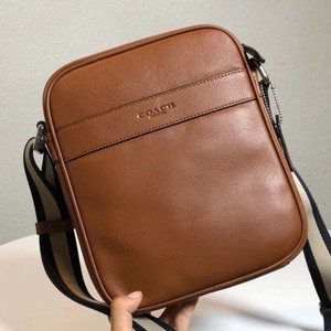 men's coach leather sling bag