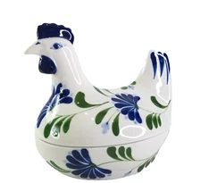 Dansk Chicken Sage Song Covered Casserole Collectable Porcelain
