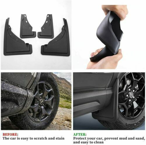 Mudguard Fits for Bronco Sport 2021-2024 Platic Mud Flaps Fenders 4pcs/set - Picture 6 of 7