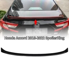 Fit 2018 2019 2020 2021 2022 Honda Accord Glossy Black Rear Trunk Spoiler Wing
