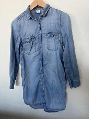 white christmas dresses Stetson Lavish Denim Shirt Dress Blue / L main image 0