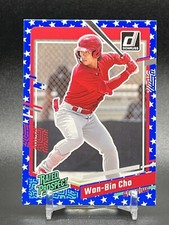 2023 Donruss Baseball Rated Prospect Base Independence Day Stars Won-Bin Cho