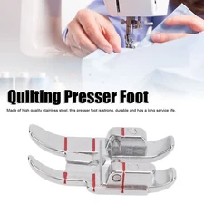 Quilting Presser Foot Stainless Steel 1/4 Inch Highly Efficient Quilting Foot