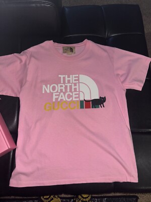 Gucci x The North Face Oversized Pink | eBay