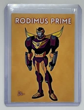Rodimus Prime Limited Edition Artist Signed Transformers Trading Card 2/10