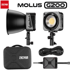 Zhiyun Molus G200 200W Bi-Color 2700K-6500K Video Light Bowens Mount APP Control