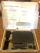 SANSONIC Model FT-300A Digital-to-Analog Converter Box w/Remote! NEW!! NOB