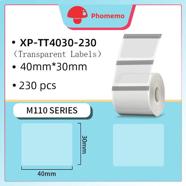 Bluetooth Label Maker M108 for Small Business Shipping Address Stickers