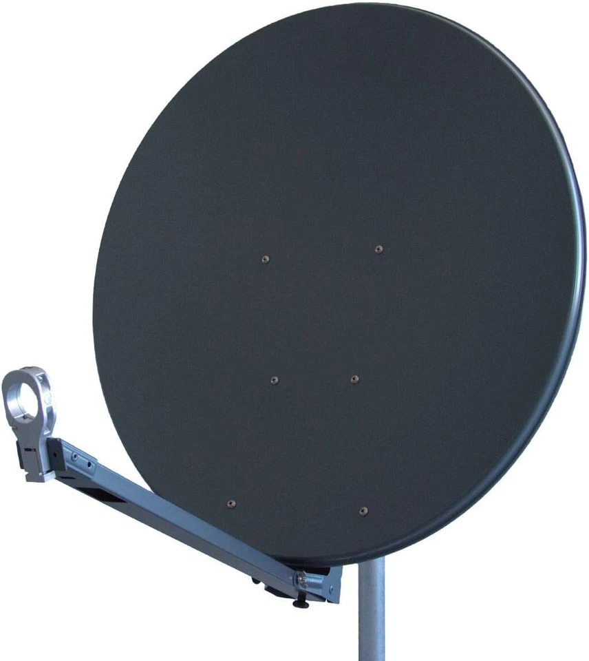 Gibertini OP 85 XP - Alu-Antenne - Alu Satelliten-Schüssel Anthrazit