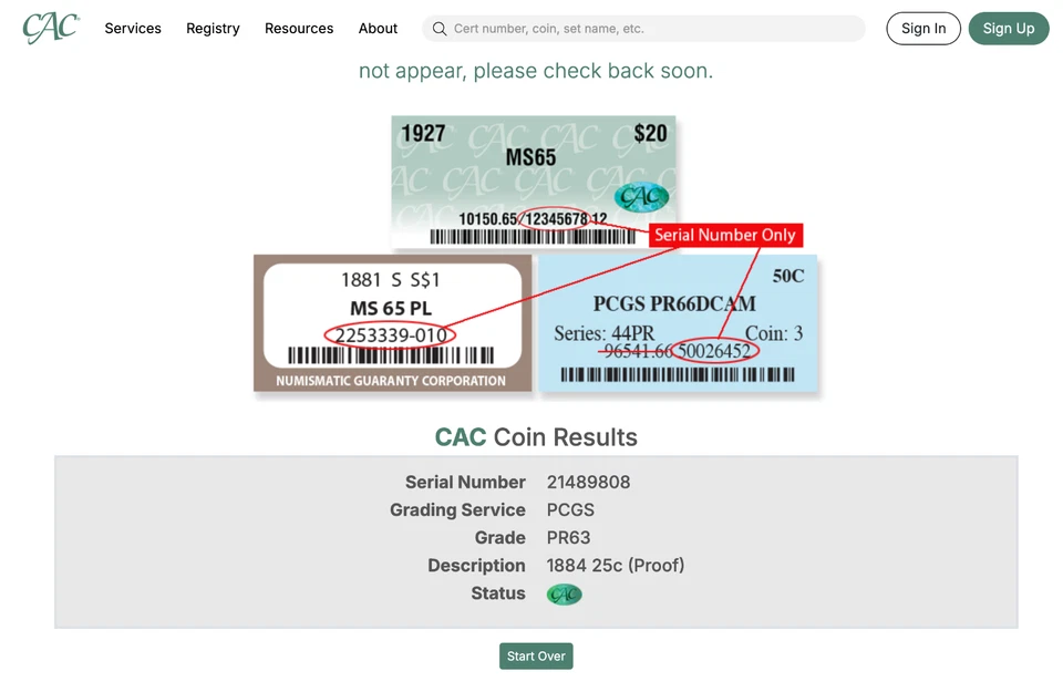 1884 PCGS PR63 CAC 8,000 Minted + 874 Proof = 5th Lowest 25C! Key Seated Quarter - Image 3 of 4