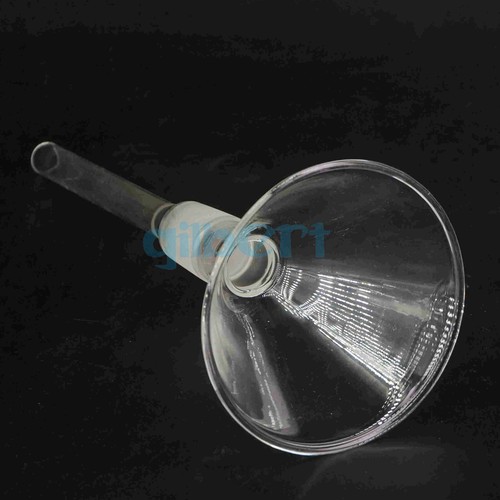 O/D 60/75/90/100mm 19/26 24/29 Joint Borosilicate Glass Powder Conical Funnel - Picture 20 of 22
