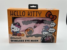 Hello Kitty Halloween Bluetooth Wireless Eye Mask NEW