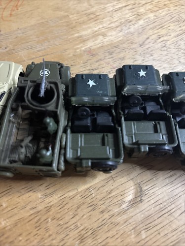 Matchbox Lot of 7 Military Trucks/jeeps - Picture 12 of 15