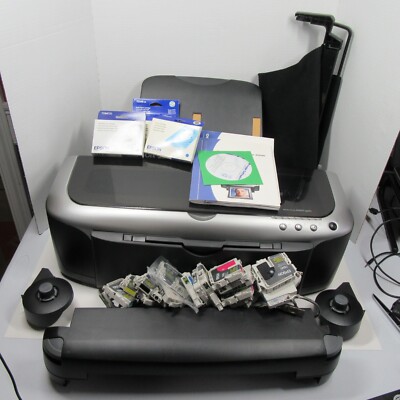Epson Stylus Photo 2200 Inkjet Printer With Roller Feed & Cutter - Powers On