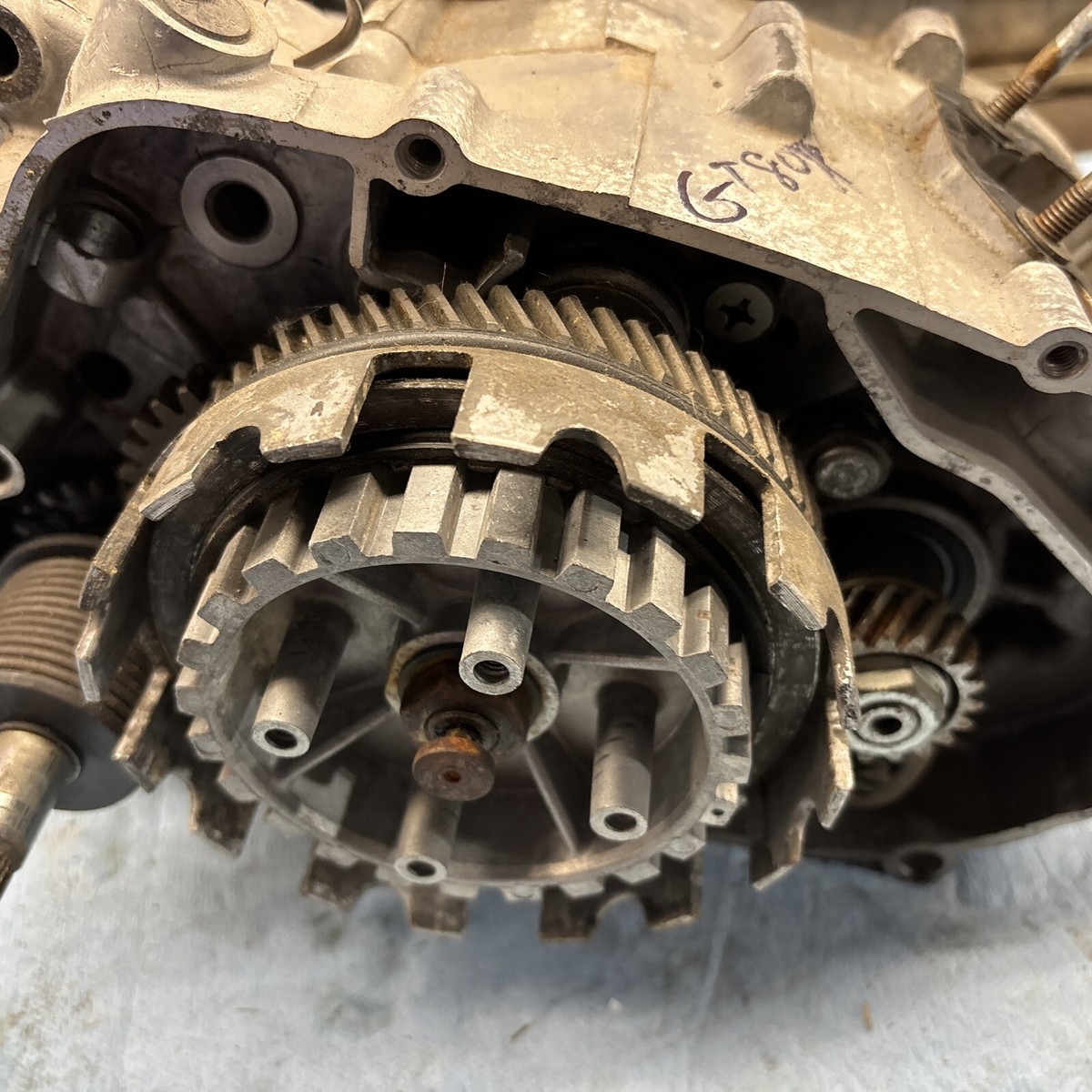 パーツ YAMAHA 1970's Vintage Yamaha GT1 Gt80 Motor Cylinder Bottom End